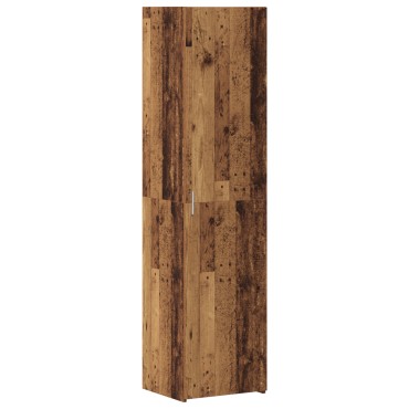 vidaXL Υψηλόμπαρο Φθαρμένο Ξύλο 45x42.5x185cm MDF 1 τεμ.