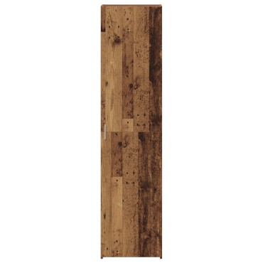 vidaXL Υψηλόμπαρο Φθαρμένο Ξύλο 45x42.5x185cm MDF 1 τεμ.