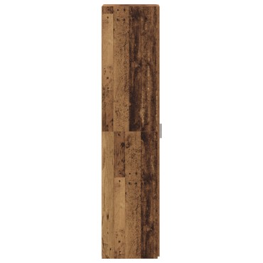 vidaXL Υψηλόμπαρο Φθαρμένο Ξύλο 45x42.5x185cm MDF 1 τεμ.