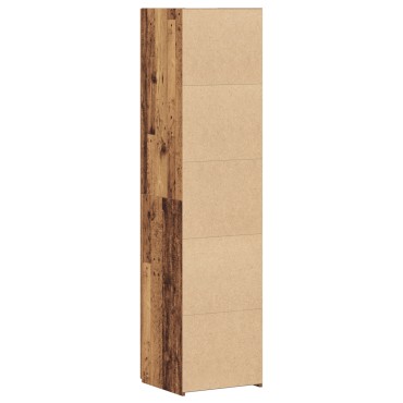 vidaXL Υψηλόμπαρο Φθαρμένο Ξύλο 45x42.5x185cm MDF 1 τεμ.