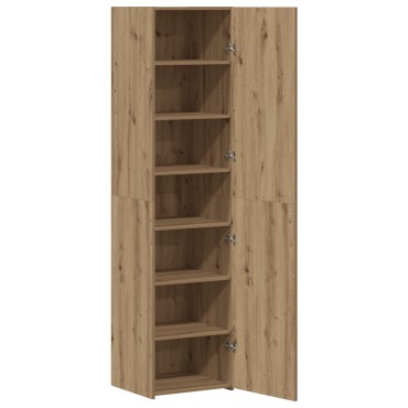 vidaXL Καρυδιά 45x42.5x185cm Επεξεργασμένο ξύλο 1 τεμ.