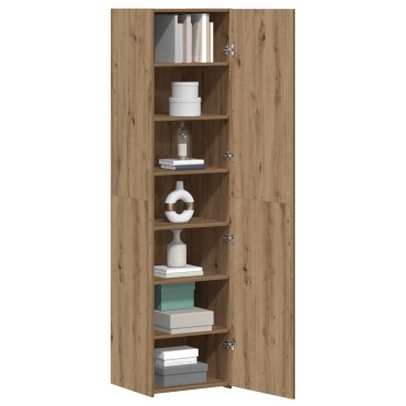 vidaXL Καρυδιά 45x42.5x185cm Επεξεργασμένο ξύλο 1 τεμ.