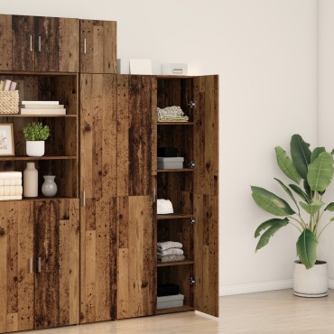 vidaXL Υψηλό γραφείο από παλιό ξύλο 70x42.5x185cm Επεξεργασμένο ξύλο 1 τεμ.