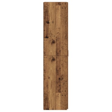 vidaXL Μπουφές Παλιό Ξύλο 70x42.5x185cm Μηχανικό Ξύλο 1 τεμ.