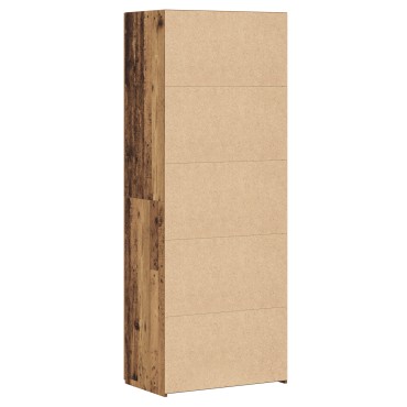 vidaXL Μπουφές Παλιό Ξύλο 70x42.5x185cm Μηχανικό Ξύλο 1 τεμ.