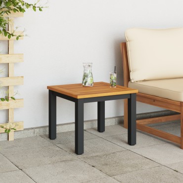 vidaXL Τραπέζι Κήπου 45x45x38cm Μασίφ Ξύλο Ακακίας 1 τεμ.