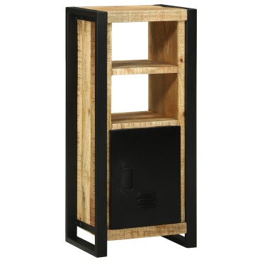 vidaXL Ντουλάπι τοίχου μπάνιου 40x30x90cm Μασίφ άγριο ξύλο μάνγκο