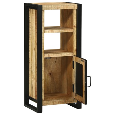 vidaXL Ντουλάπι τοίχου μπάνιου 40x30x90cm Μασίφ άγριο ξύλο μάνγκο