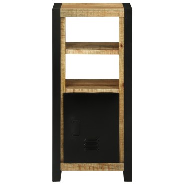 vidaXL Ντουλάπι τοίχου μπάνιου 40x30x90cm Μασίφ άγριο ξύλο μάνγκο