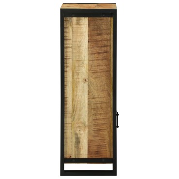 vidaXL Ντουλάπι τοίχου μπάνιου 40x30x90cm Μασίφ άγριο ξύλο μάνγκο