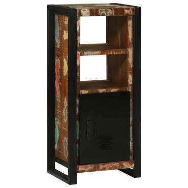 vidaXL Ντουλάπι Τοίχου Μπάνιου 40x30x90cm Μασίφ Ξύλο Ανακυκλωμένο