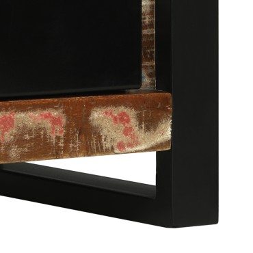 vidaXL Ντουλάπι Τοίχου Μπάνιου 40x30x90cm Μασίφ Ξύλο Ανακυκλωμένο