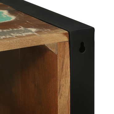 vidaXL Ντουλάπι Τοίχου Μπάνιου 40x30x90cm Μασίφ Ξύλο Ανακυκλωμένο