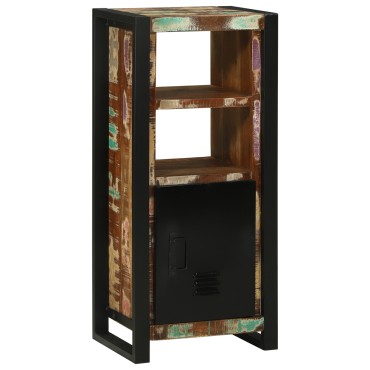 vidaXL Ντουλάπι Τοίχου Μπάνιου 40x30x90cm Μασίφ Ξύλο Ανακυκλωμένο