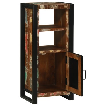 vidaXL Ντουλάπι Τοίχου Μπάνιου 40x30x90cm Μασίφ Ξύλο Ανακυκλωμένο