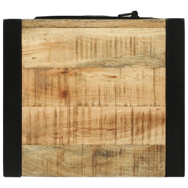 vidaXL Ντουλάπι Τοίχου 40x35x90cm Μασίφ Άγριο Ξύλο Μάνγκο