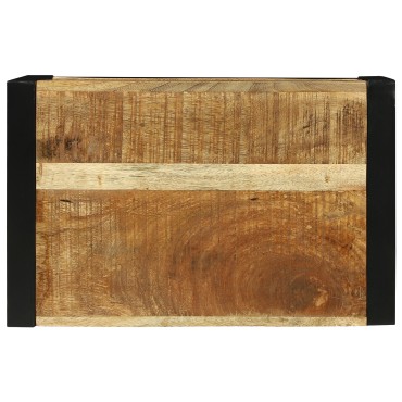 vidaXL Κύβος Τοίχου 55x35x40cm Μασίφ Ξύλο Μάνγκο