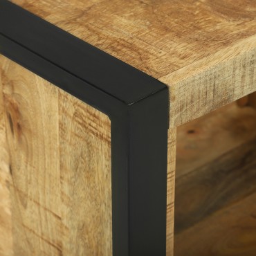 vidaXL Κύβος Τοίχου 55x35x40cm Μασίφ Ξύλο Μάνγκο