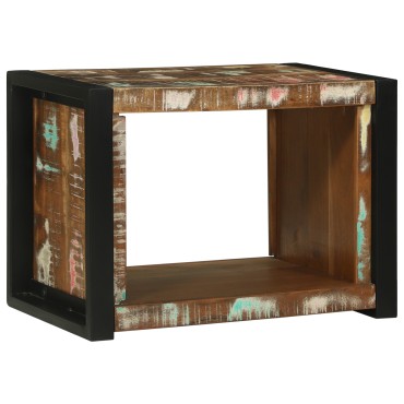 vidaXL Kύβος τοίχου 55x35x40cm από μασίφ ανακυκλωμένο ξύλο