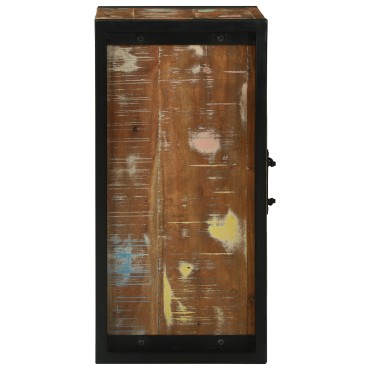 vidaXL Ντουλάπι Μπάνιου Πολύχρωμο 40x30x60cm Σταθερό Ξύλο Ανακυκλωμένο