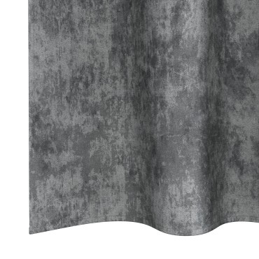 vidaXL Βελούδινες Κουρτίνες 2 τμχ. Γκρι 140x140cm Βελούδο