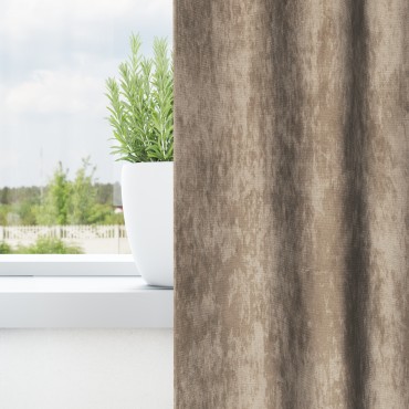 vidaXL Βελούδινες Κουρτίνες 2 τμχ. Μπρονζέ 140x140cm Βελούδο