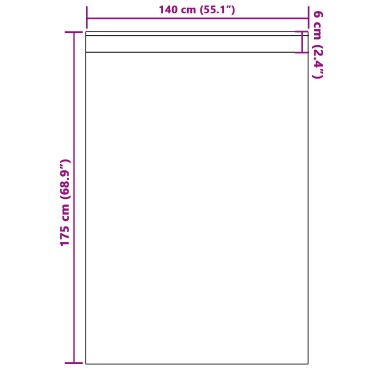 vidaXL Βελούδινες Κουρτίνες 2 τμχ. Καφέ 175x140cm Βελούδο