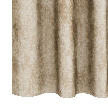 vidaXL Βελούδινες Κουρτίνες 2 τμχ. Κρεμ 225x140cm Βελούδο