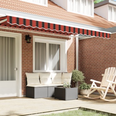 vidaXL Τέντα Valance για πλαίσιο 4 μ Πολύχρωμο 3.8x0.2 μ