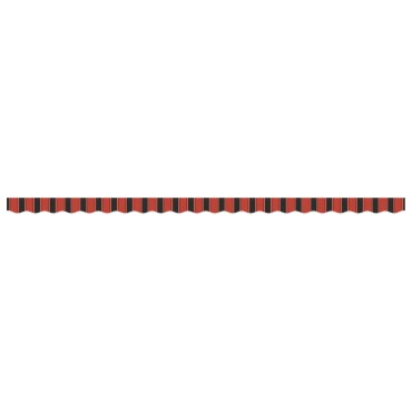 vidaXL Τέντα Valance για 5 μ πλαίσιο πορτοκαλί 4.8x0.2 μ