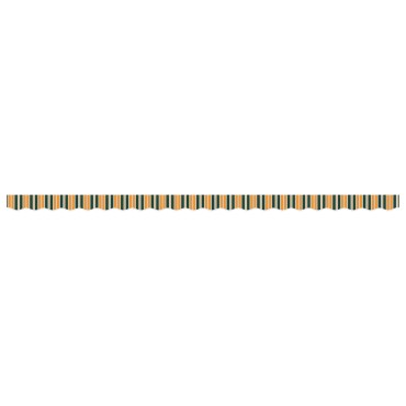 vidaXL Tέντα Valance για πλαίσιο 5 μ Πράσινη και Κίτρινη 4.8 x 0.2 μ