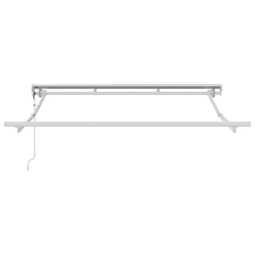 vidaXL Electric Awning Frame 2.5 x 2 m Λευκό