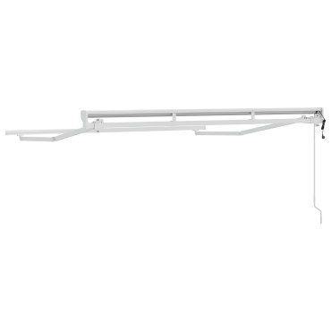 vidaXL Electric Awning Frame 2.5 x 2 m Λευκό
