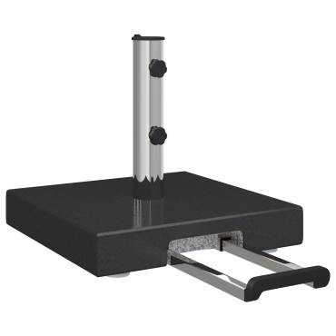 vidaXL Βάση ομπρέλας 29 kg Μαύρο Γρανίτης τετράγωνο