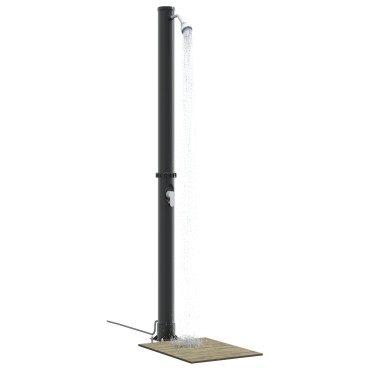 vidaXL Εξωτερικό Ηλιακό Ντους 217 cm 20 L