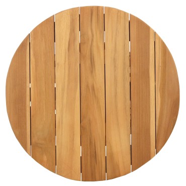 vidaXL Τραπέζι Κήπου 50x49.5cm Μασίφ Ξύλο Teak 1 τεμ.