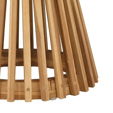 vidaXL Τραπέζι Κήπου 50x49.5cm Μασίφ Ξύλο Teak 1 τεμ.