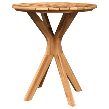 vidaXL Τραπέζι Bistro Κήπου 70x75cm Μασίφ Ξύλο Teak 1 τεμ.