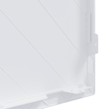 vidaXL Πίνακες Πρόσβασης Λευκό 40 x 40 cm ΑΒΣ Πλαστικό