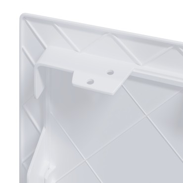 vidaXL Πίνακες Πρόσβασης Λευκό 40 x 40 cm ΑΒΣ Πλαστικό