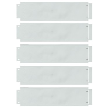 vidaXL Περίφραξη Γκαζόν 5 τμχ 25x100 cm Ευέλικτο Γαλβανισμένο Ατσάλι