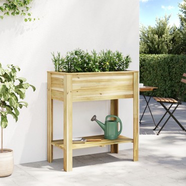 vidaXL Ράφι Φυτών 85x46x94 εκ Επεξεργασμένο Ξύλο Πεύκου