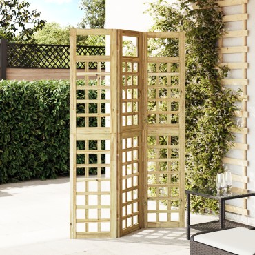 vidaXL Εξωτερική Οθόνη 120x180cm Μασίφ Ξύλο Πεύκου
