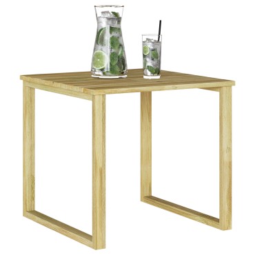 vidaXL Τραπέζι Χαλάρωσης 50.5x50.5x46cm Κατεργασμένο Πεύκο 1 τεμ.
