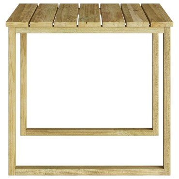 vidaXL Τραπέζι Χαλάρωσης 50.5x50.5x46cm Κατεργασμένο Πεύκο 1 τεμ.