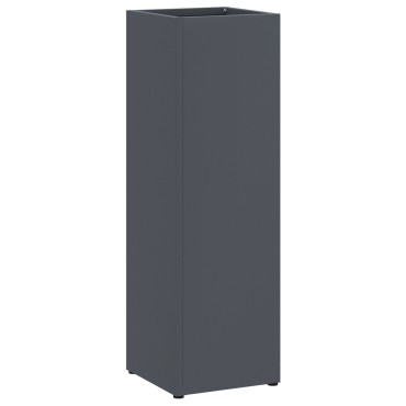 vidaXL Βάση ομπρέλας βροχής Ανθρακί 15,5 x 15,5 x 49 εκ Ατσάλι
