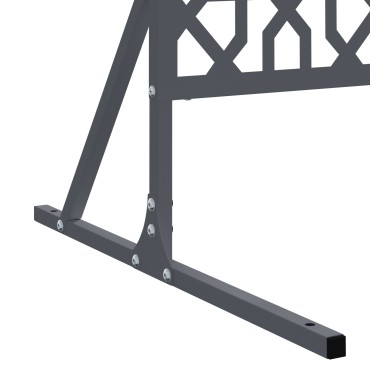 vidaXL Οθόνη Ιδιωτικότητας 100x50x180cm Ατσάλι Ανθρακί