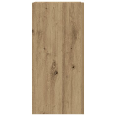 vidaXL Μπουφές Μασίφ Δρυ 45x35x75cm Επεξεργασμένο Ξύλο 1 τεμ.