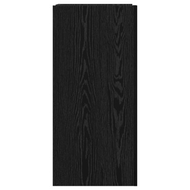 vidaXL Συρταριέρα Μαύρη Βελανιδιά 45x35x75cm Επεξεργασμένο Ξύλο 1 τεμ.