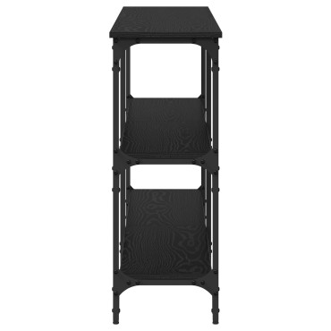 vidaXL Κονσόλα Μαύρη Δρυς 200x29x75cm Επεξεργασμένο ξύλο 1 τεμ.